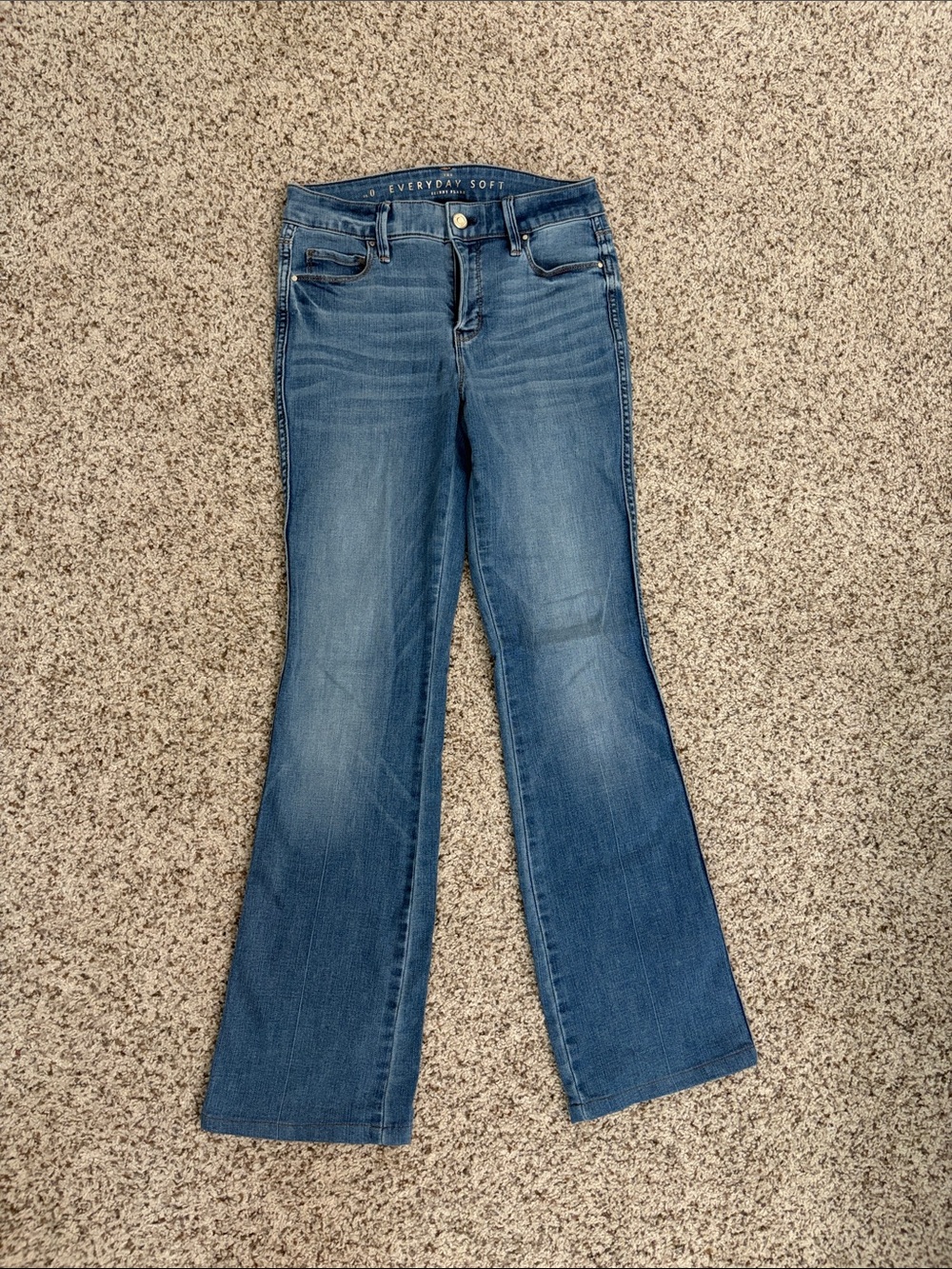 White House Black Market Skinny Flare Jeans